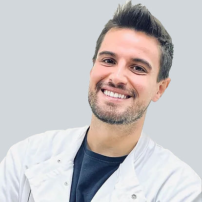 Oral surgeon smiling at camera