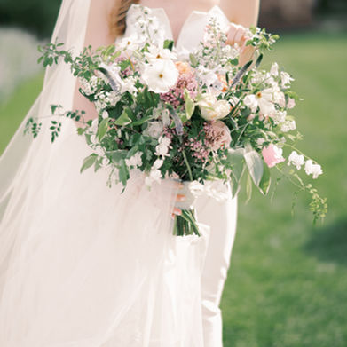 French country garden wedding