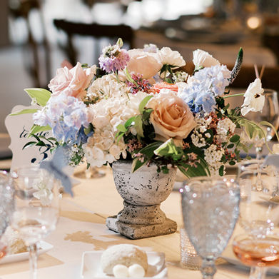 French country garden style