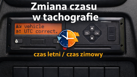 Zmiana czasu w tachografie
