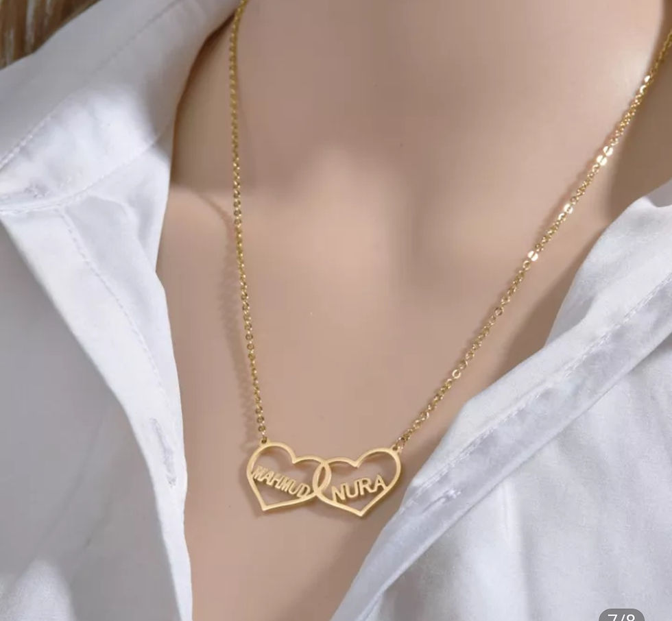 Miniatura: Collar personalizado nombres
