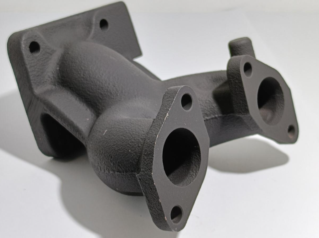 Genuine Kubota Z482 exhaust manifold OEM 15841-12313 for 2-cylinder diesel engine