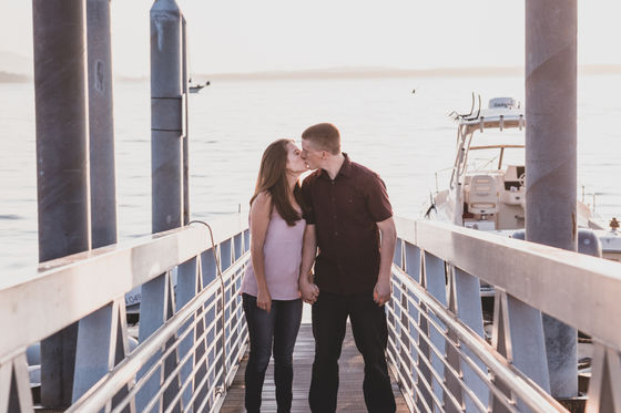 Melanie & David- Boulevard Engagement Shoot