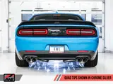 Thumbnail: AWE Track Edition Exhaust for 15+ Challenger 6.4 / 6.2 SC - Stock Tips
