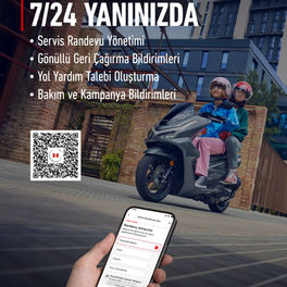 Honda Yanımda Mobil Uygulaması Motosiklet Kullanıcılarının Hizmetinde
