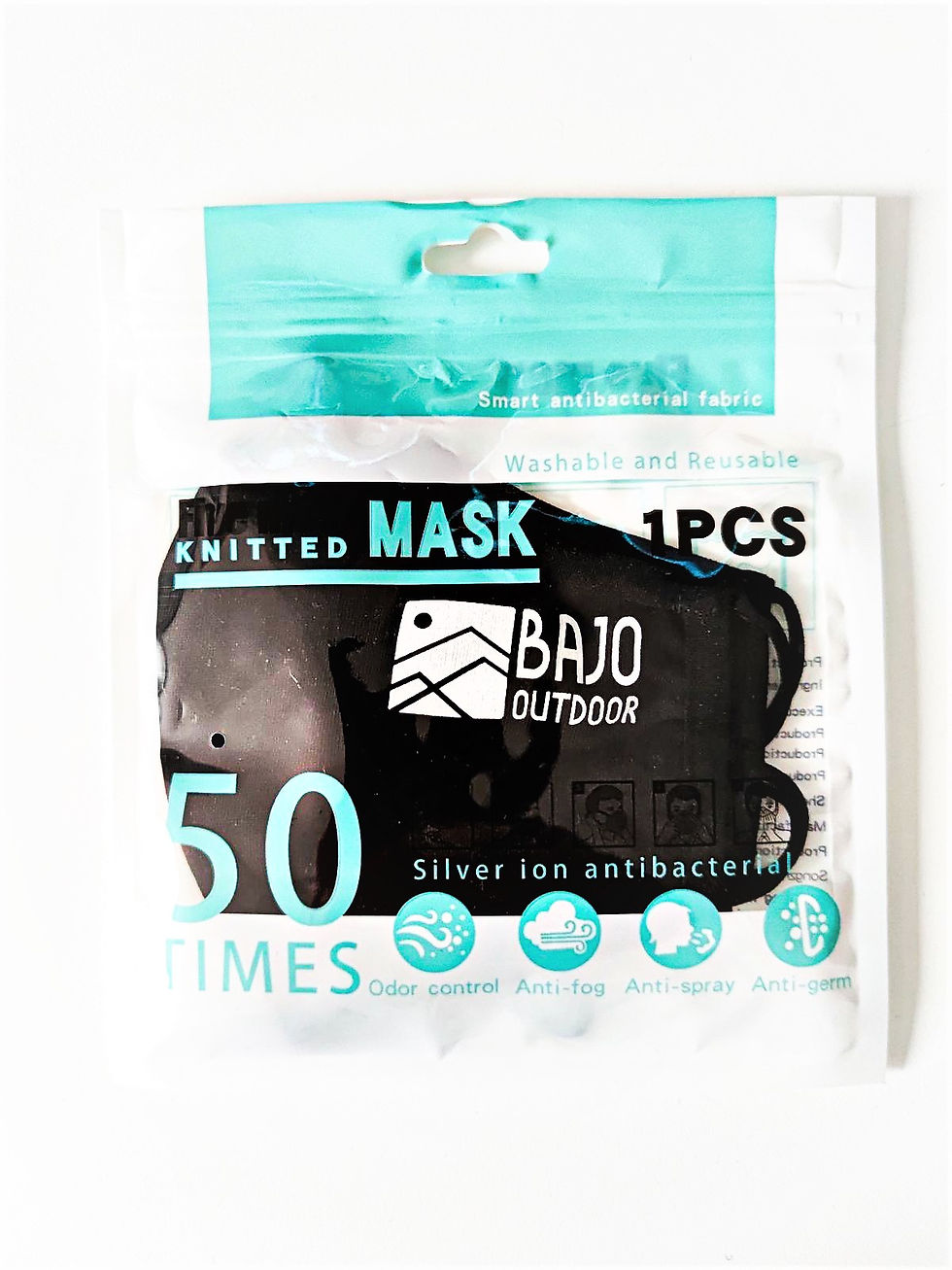 Thumbnail: FACE MASK BAJO BLACK