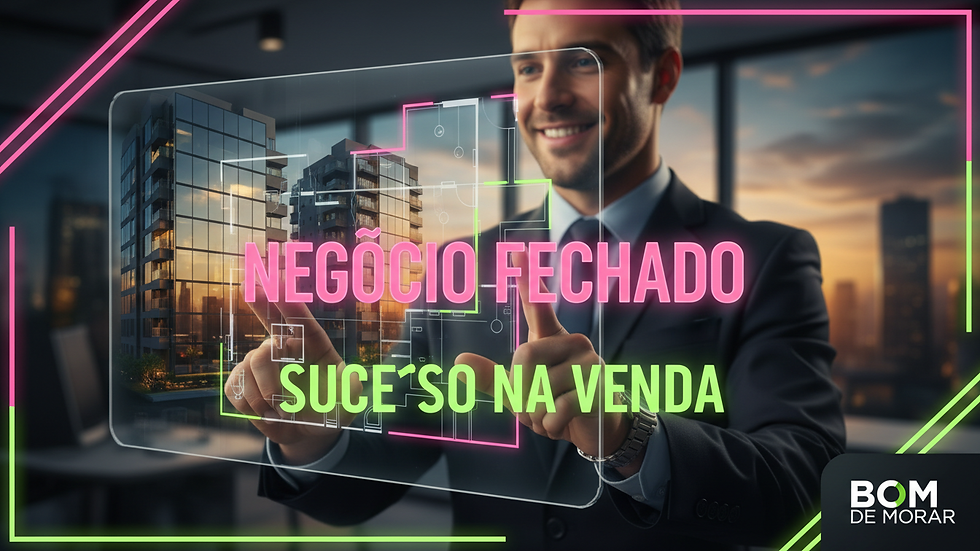 Close-up view of a real estate agent showing a property plan
