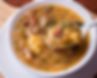 Caldo de mandioca com carne
