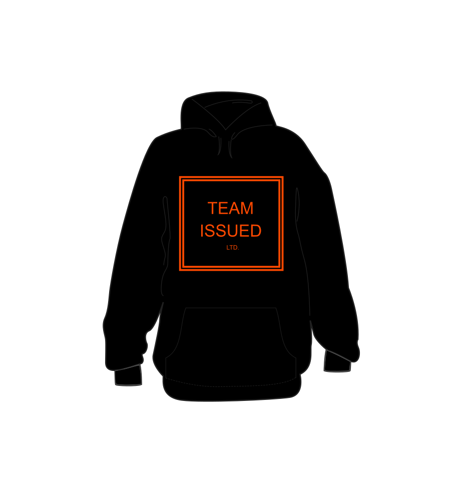 Thumbnail: Custom Black Pullover Hoodie