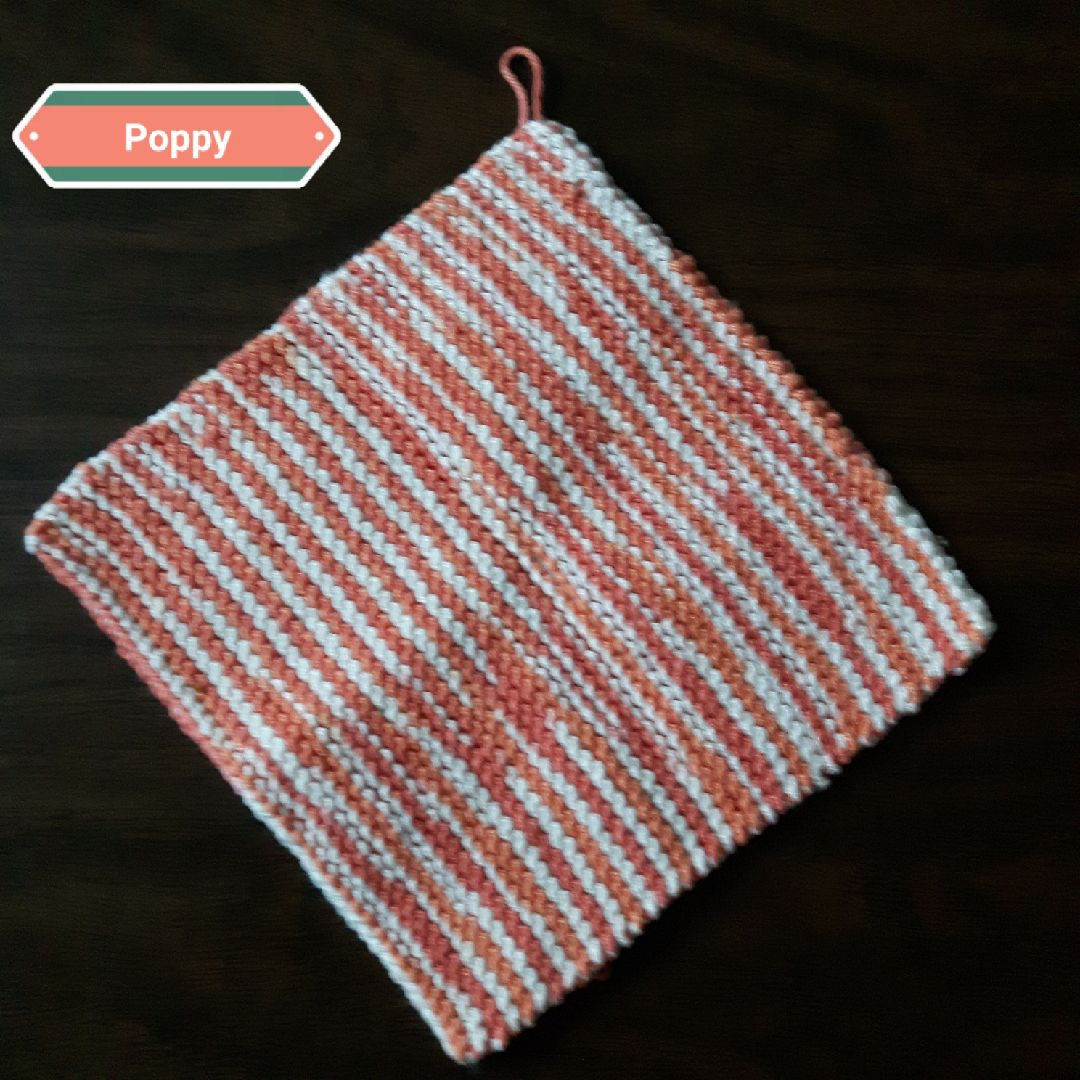 Poppy Dishcloth