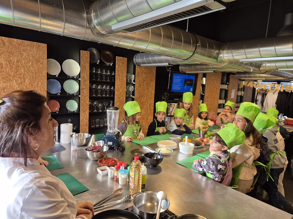 Curso de Culinária Férias de Verão Mini Chefs