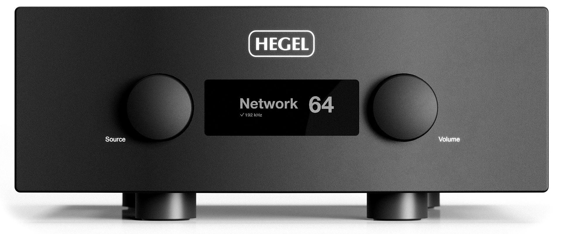 Hegel H600 reference integrated amplifier front view