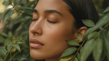 Image d'une femme détendue