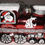 Thumbnail: Cougars Train Ornament - Topperscot™ Brand - Blown Glass - 2.5"- Santa & Rudolph