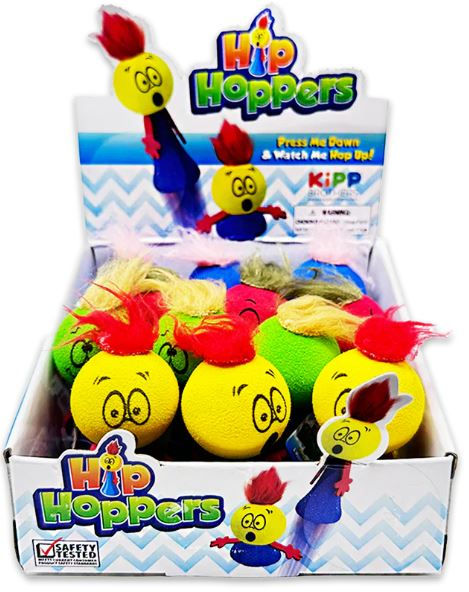 Thumbnail: Hip Hoppers - 2.69 Inches - Ages 3+ - 4 Assorted Characters - Kipp Brothers™