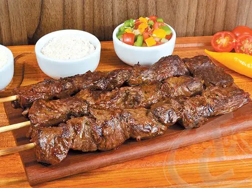 Espetinho de Alcatra Angus 100g.