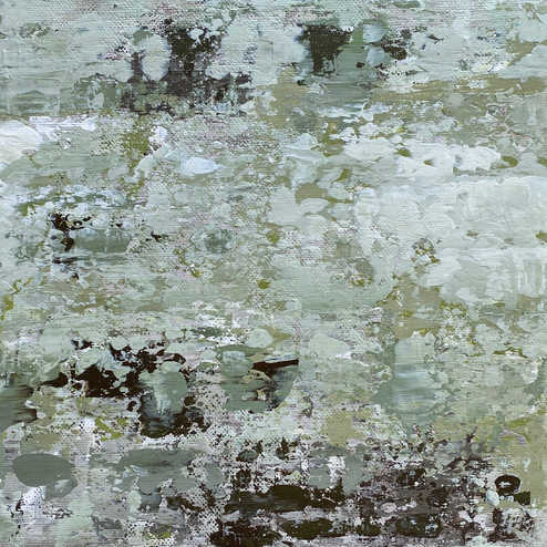 Acrylmalerei / Salbeifeld