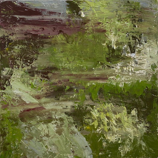 Acrylmalerei / Gartentraum