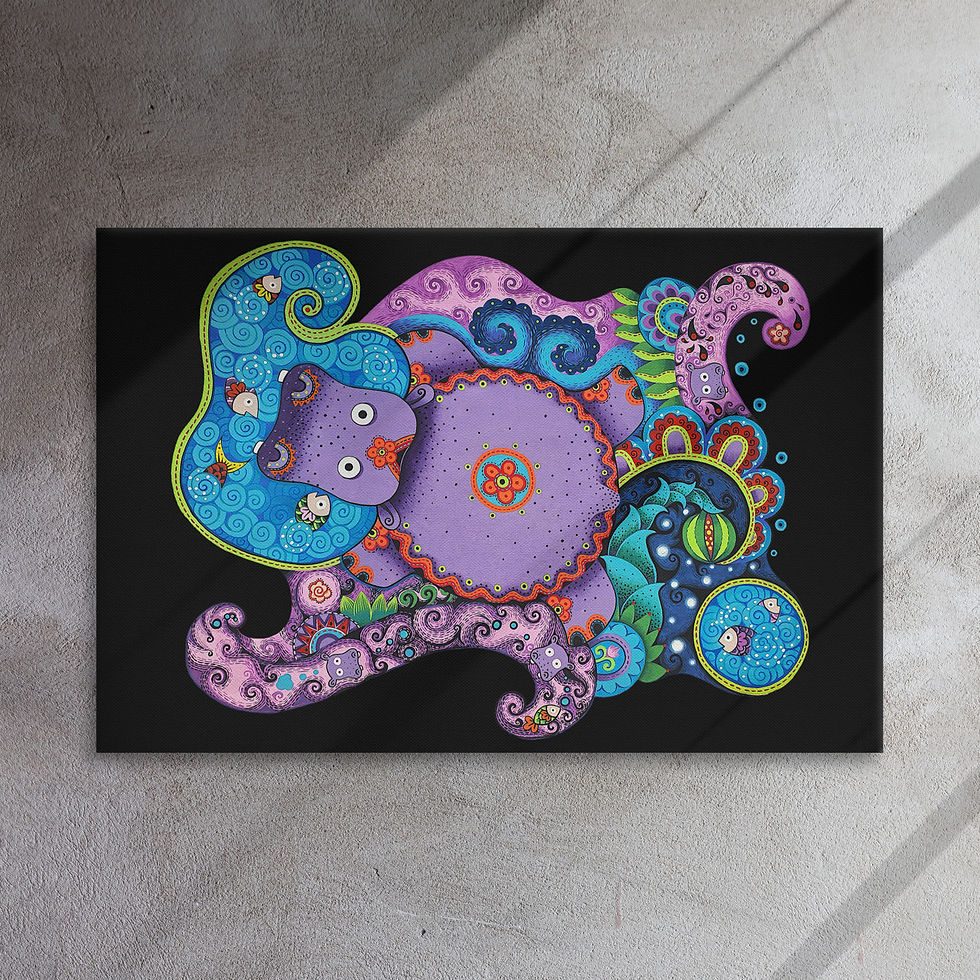 Thumbnail: Hippofish : Thin canvas