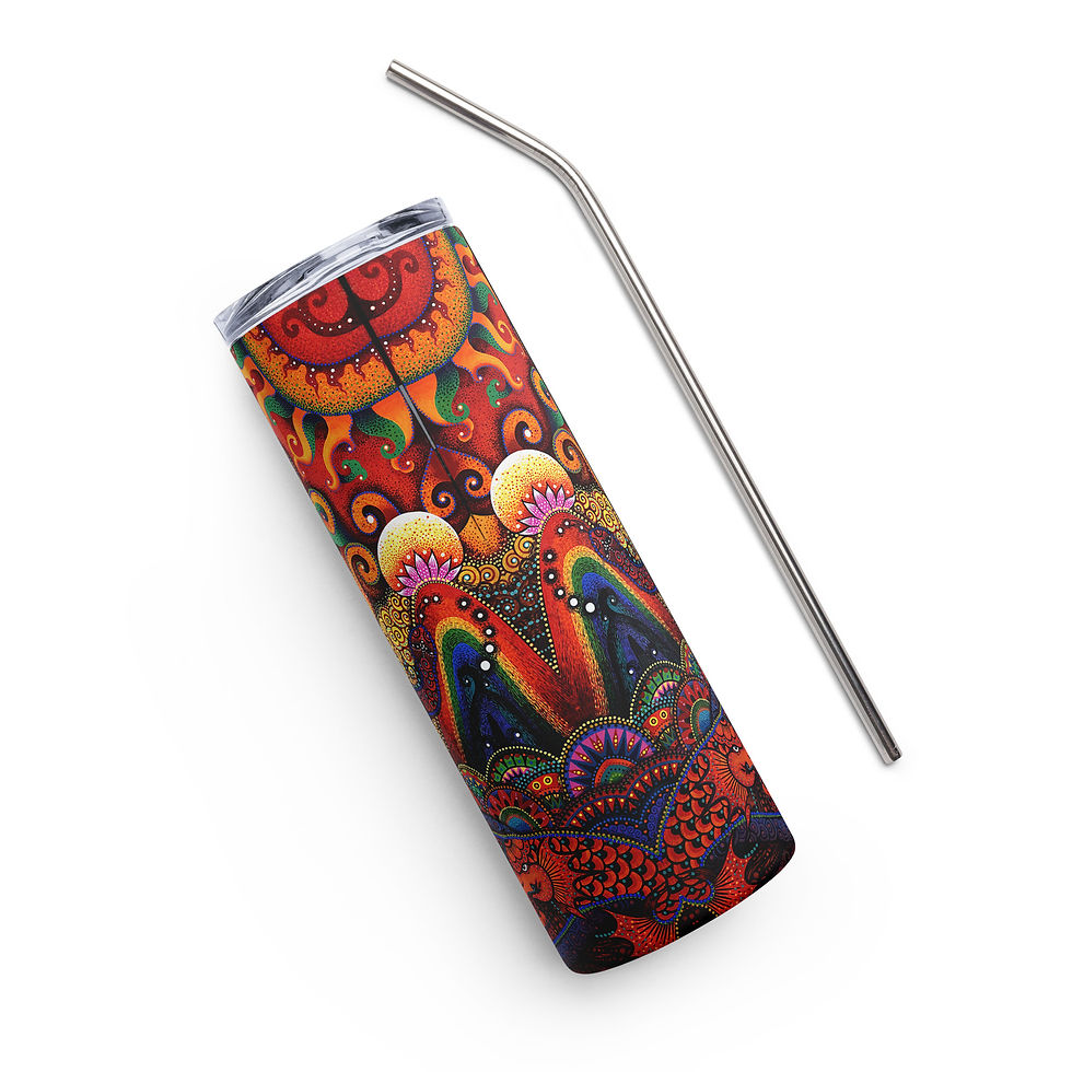 Thumbnail: The Truth of Life : Stainless steel tumbler