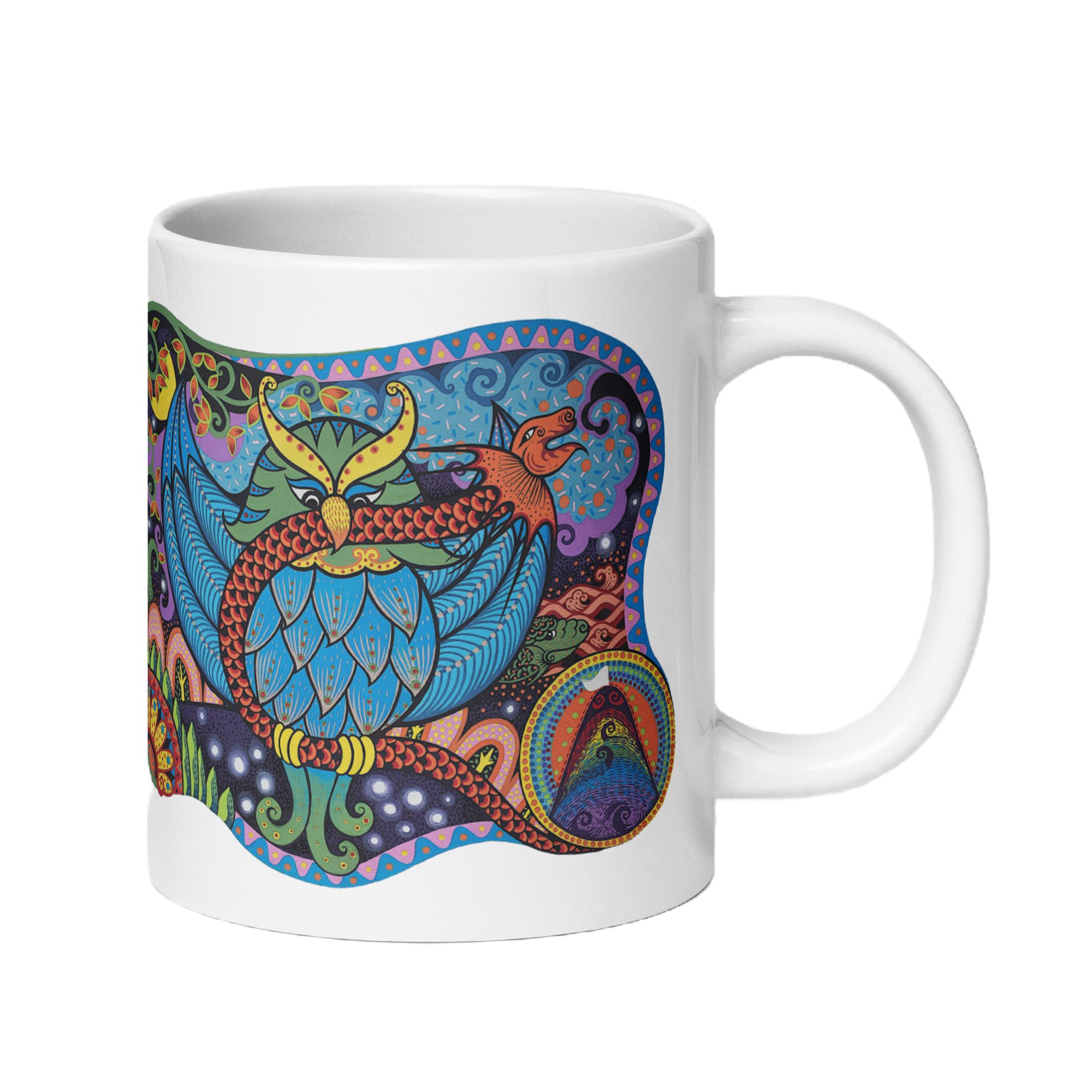 The Birdist : White glossy mug