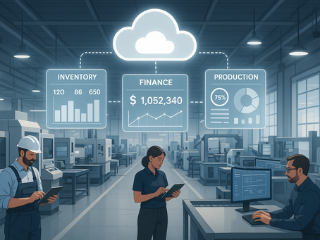 cloud ERP software for the manufacturing industry in Ahmedabad