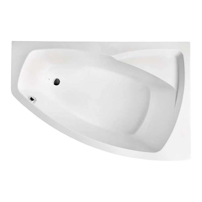 Beryll 1600 badekar i høyre utførelse