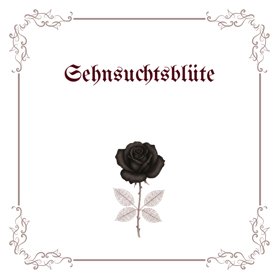 Rosa Noctis Poetica: Sehnsuchtsblüte | deutsche Lyrik