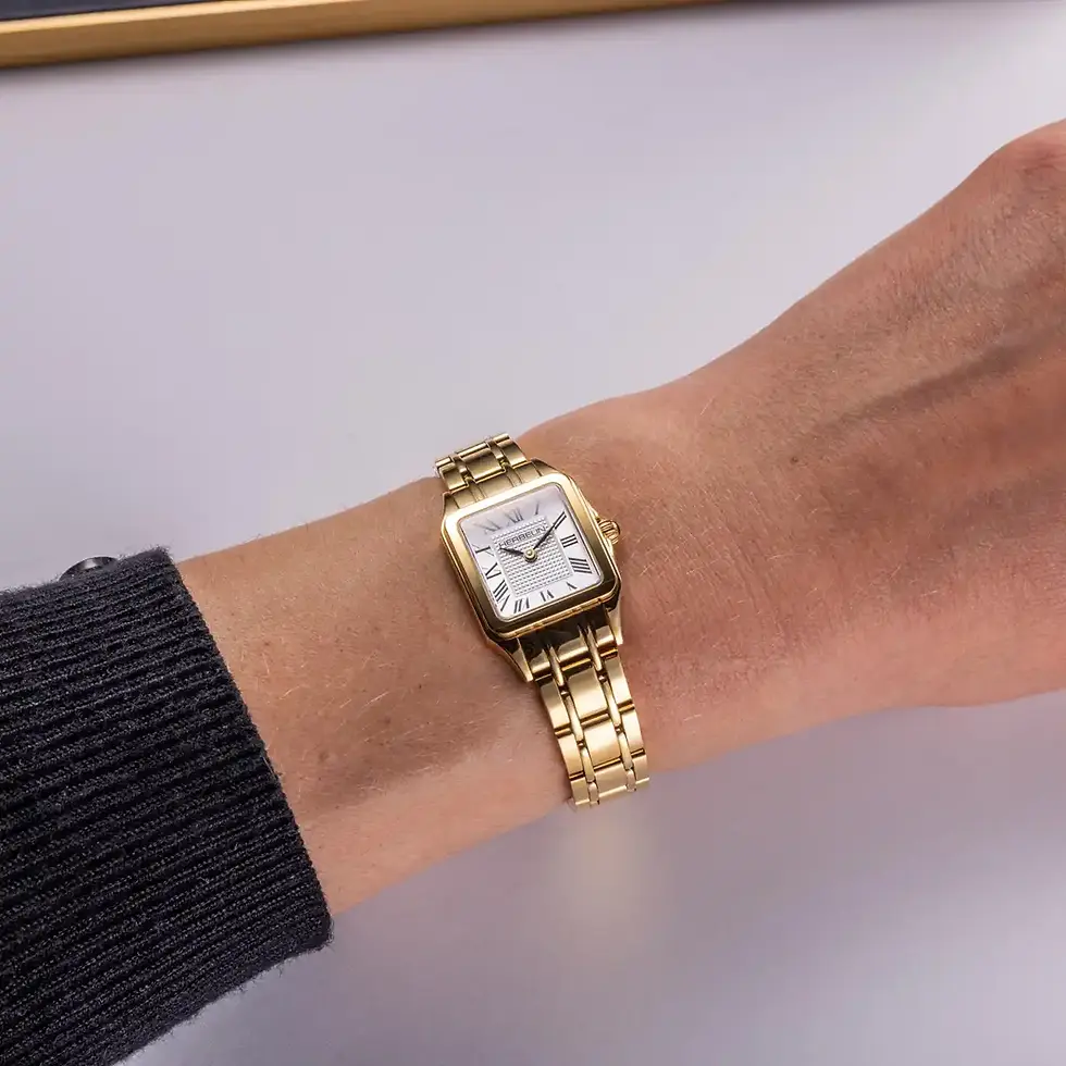 Miniature : Montre Femme  Luna Quartz PVD Or jaune