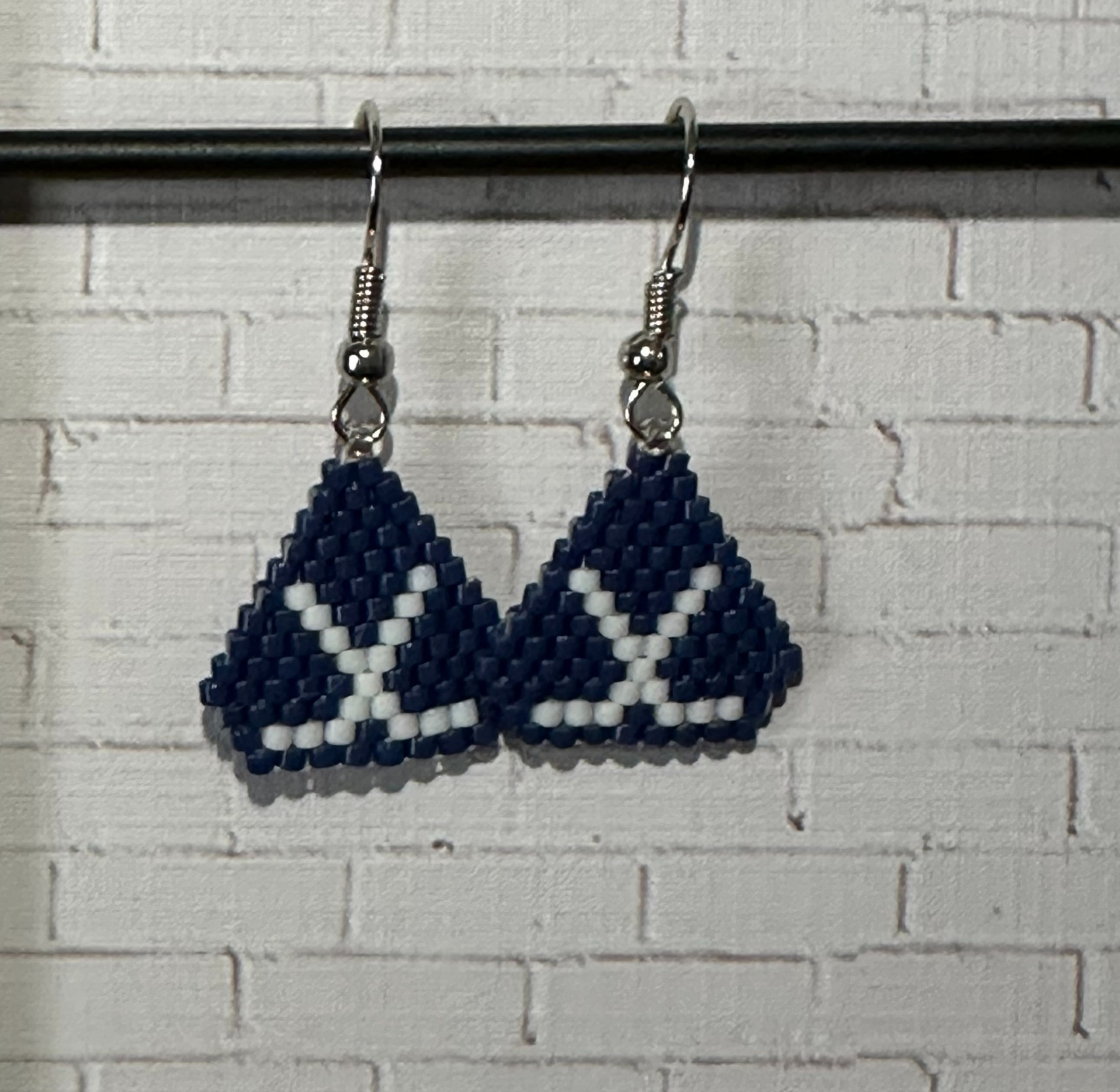 Small Crossed Sticks Earrings
