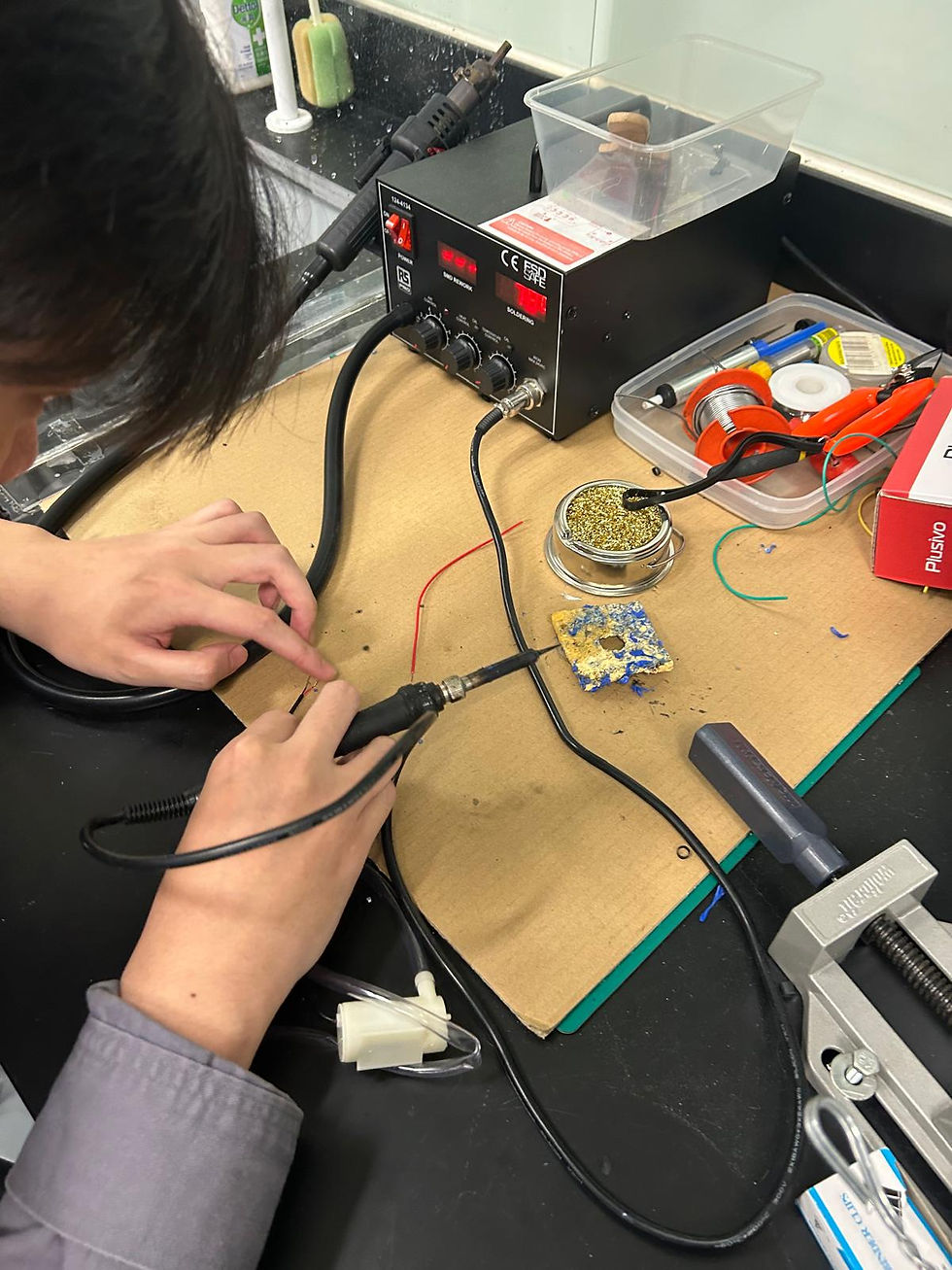 Figure 16: Kynan Soldering