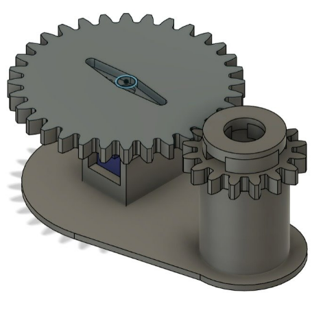 Figure 31: Gear Pair Used for Prototype