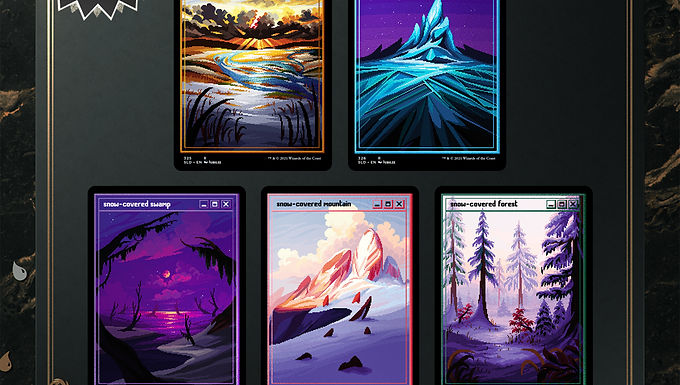 pixel snow collecction 1