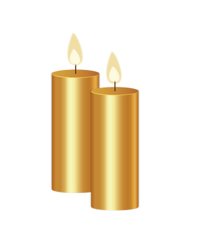 velas doradas