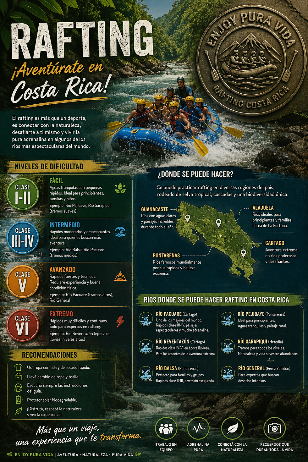 rafting