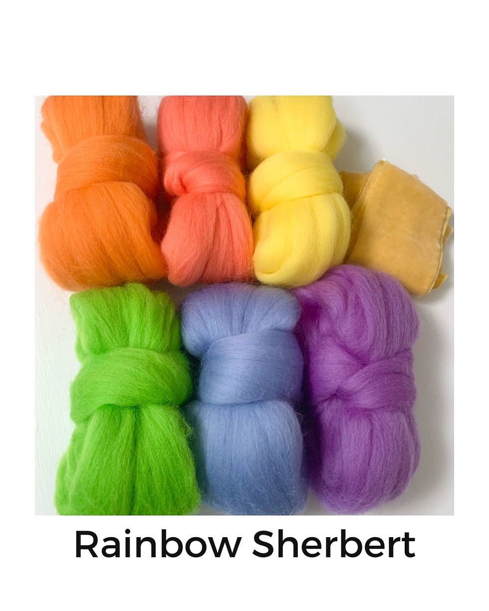 Thumbnail: Merino Roving & Velvet Bundle