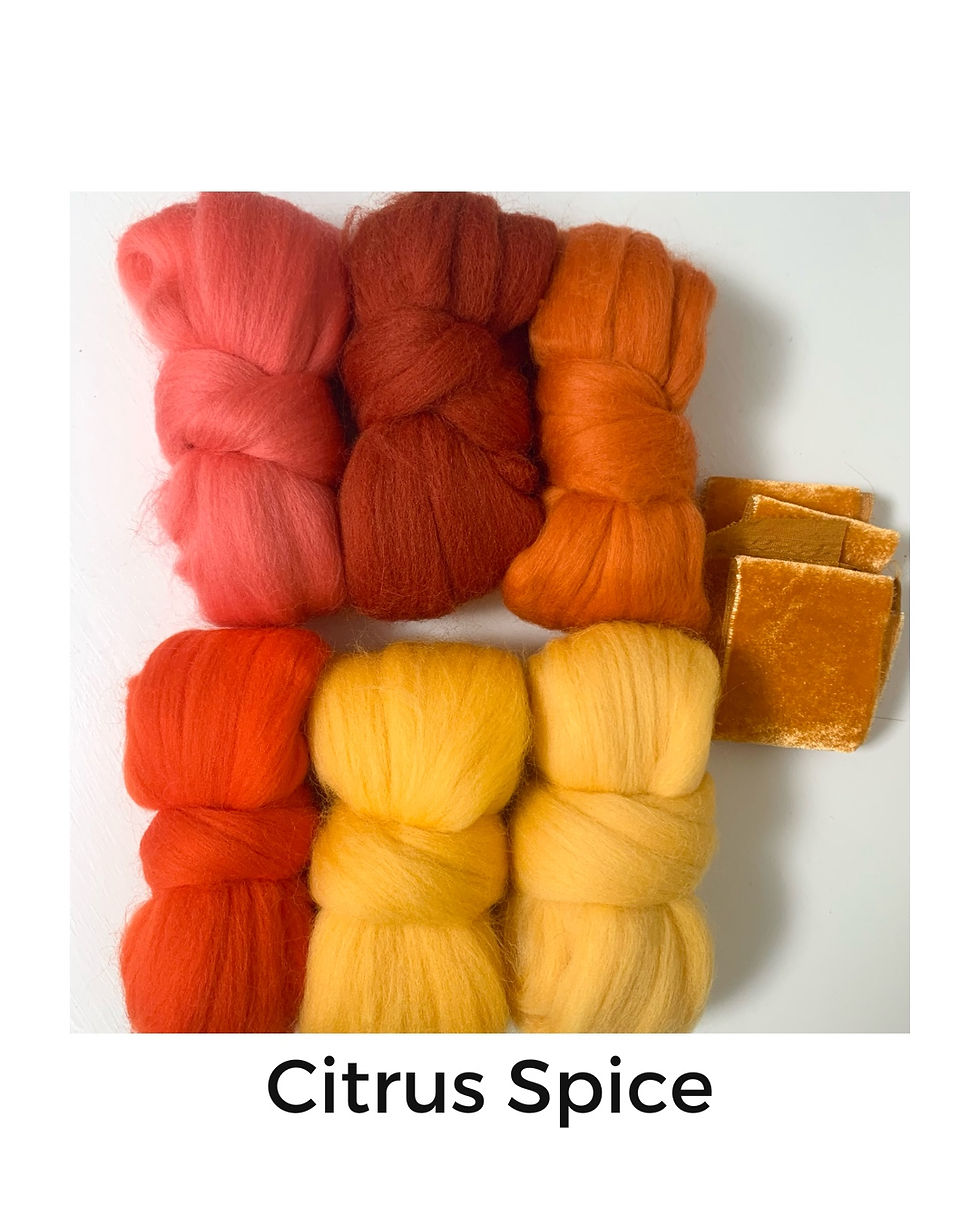 Thumbnail: Merino Roving & Velvet Bundle