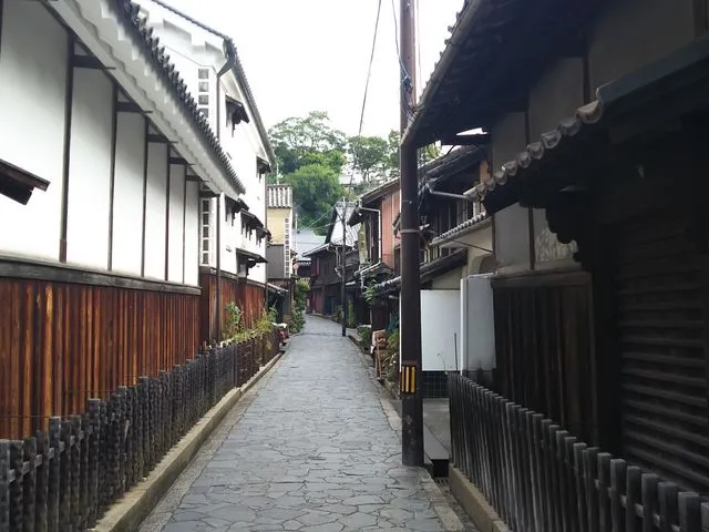 鞆の浦の風情ある街並み