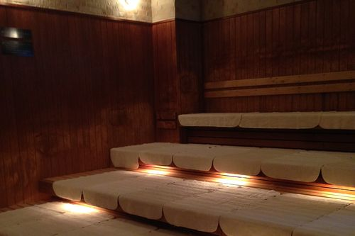 天然温泉コロナの湯 福山店 サウナ内の様子