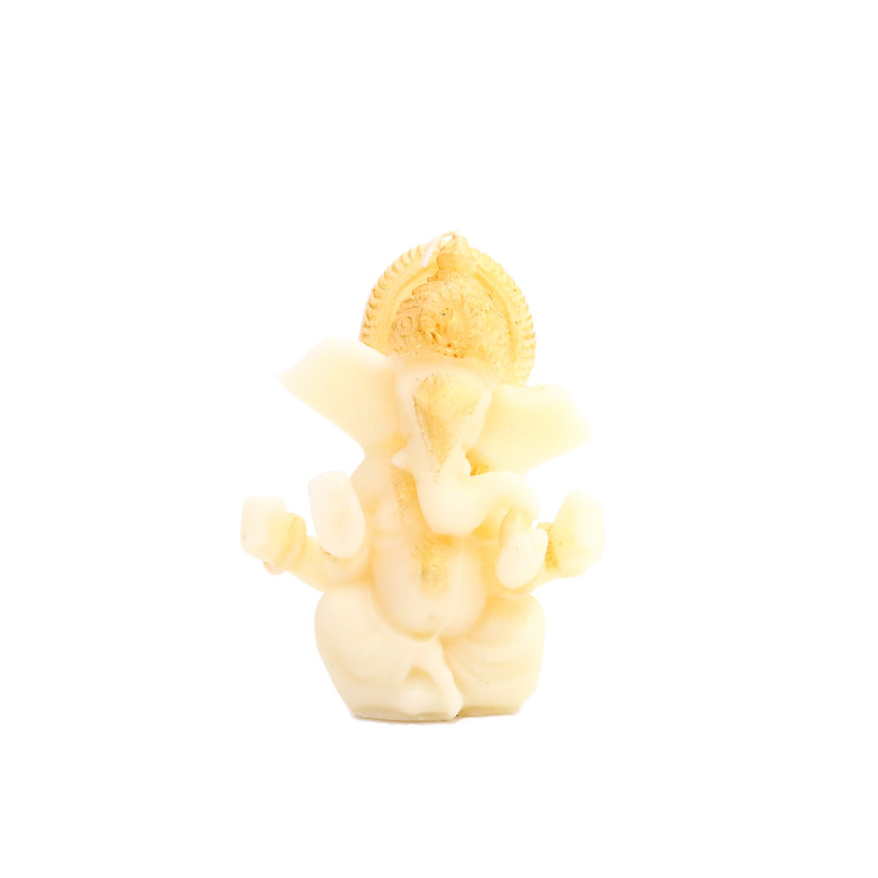 Thumbnail: Ganesha Beeswax Candle