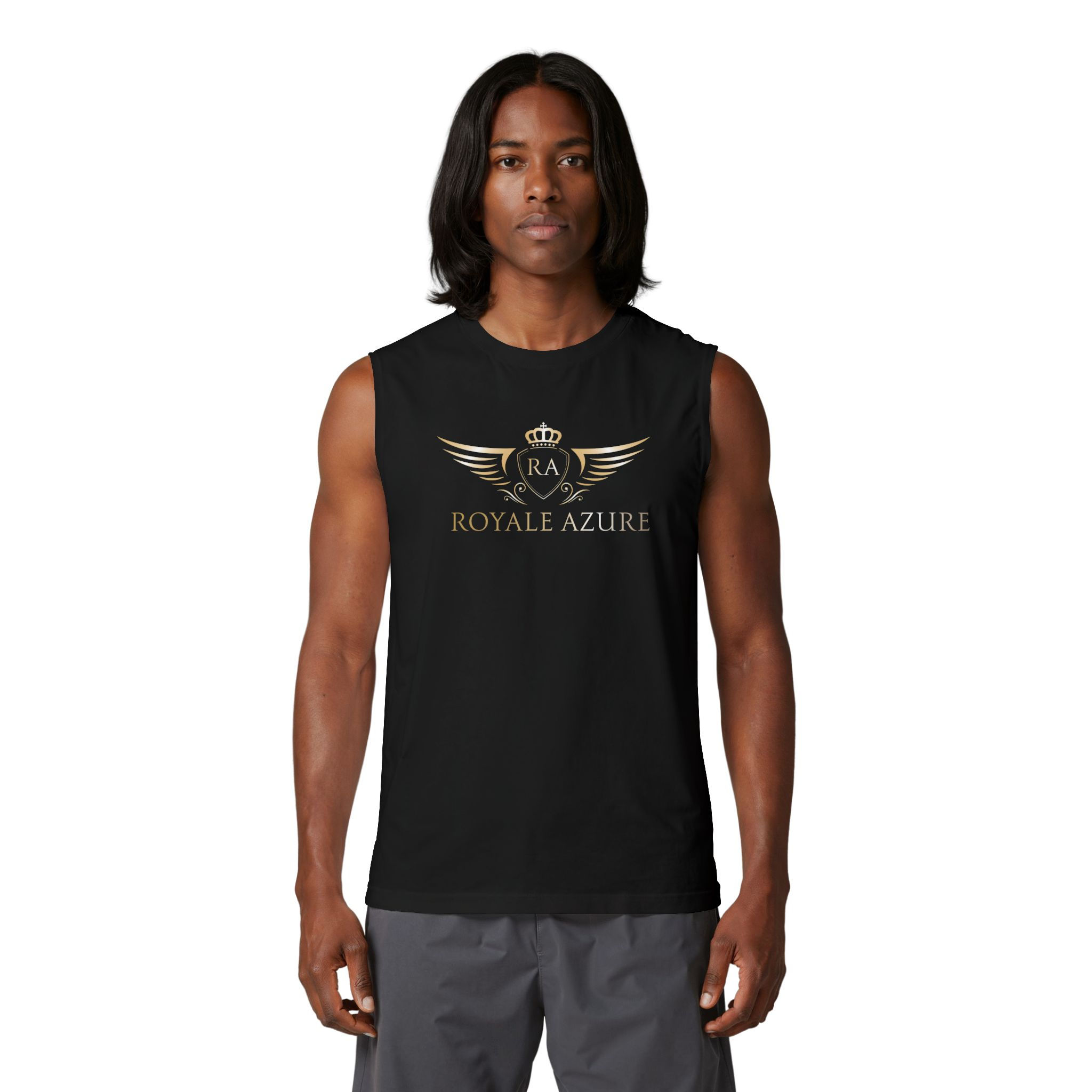 Royale Azure Muscle Tank (Matte 2026)