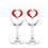 Thumbnail: 11 oz/17 oz 1 Pair of Red Wine Custom Drinkware