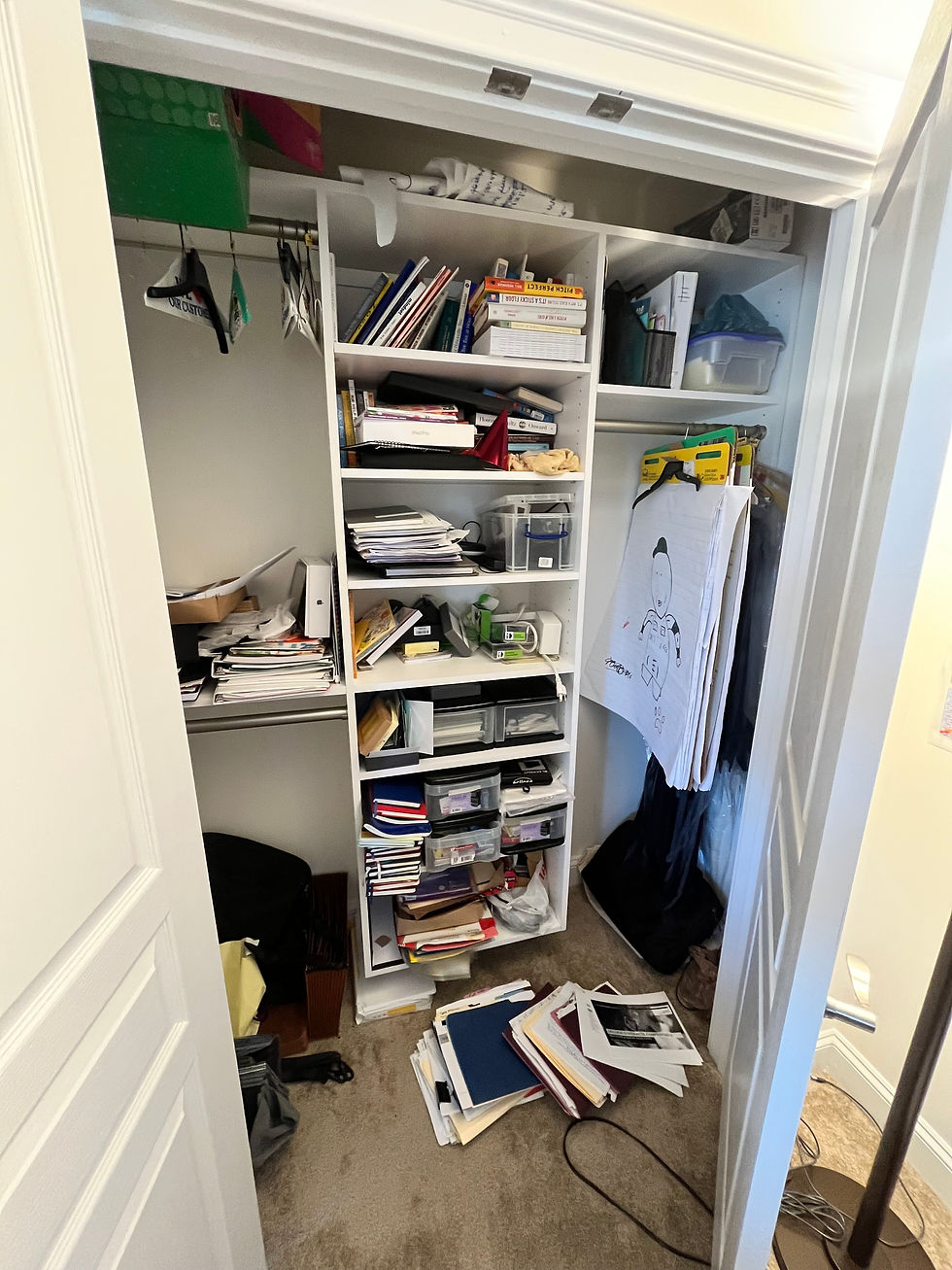 Office Closet (Before)