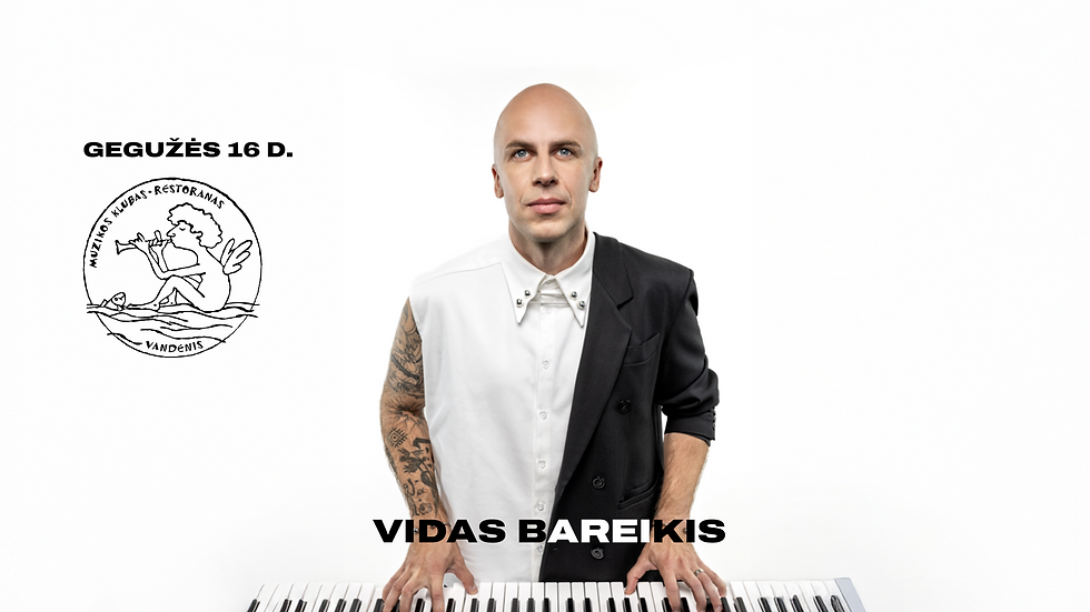Acoustic concert by Vidas Bareikis