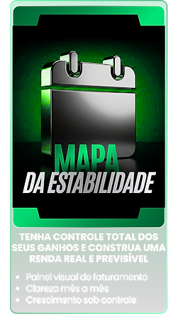 Ícone simbolizando crescimento financeiro com serviços recorrentes.