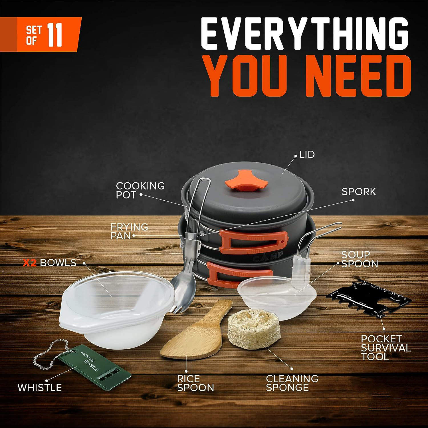 Camping Cookware Set