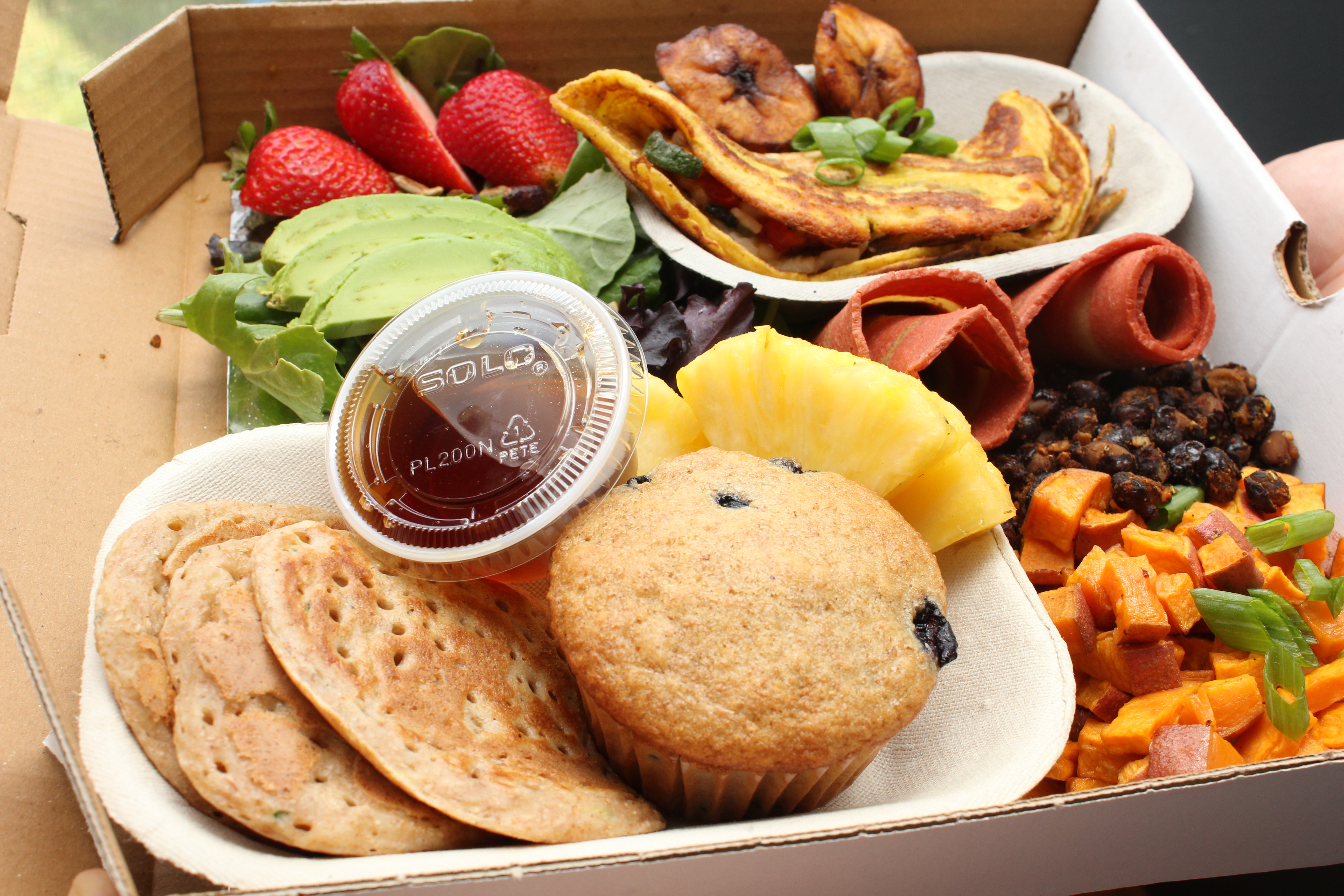 Arranged Food and Objects