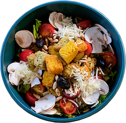 Plantbased Caesar Salad.