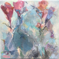 Spring has Sprung 8" x 8" Sold