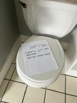 Toilet prank